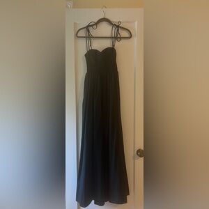 STAUD Landry Dress, Size XS, Black. NEW with TAGS